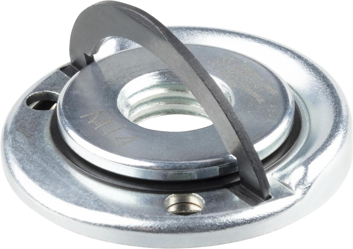 Schnellspannmutter Für Winkelschleifer – 1 Stück – Edelstahl – M14-gewinde Für 45-mm-scheibe – Heimwerkerbedarf Und Metallbearbeitung – Durchmesser 45 Mm