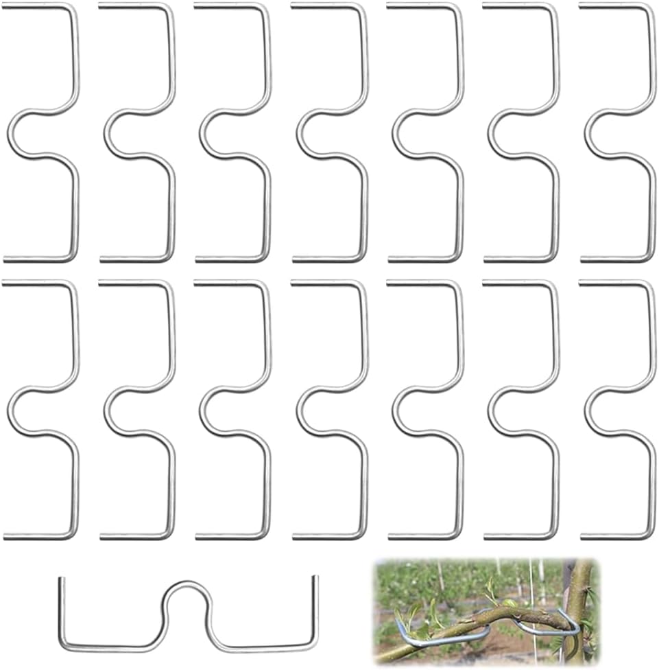 Astspreizer – 15er-pack – Verzinktes Metall – M-form Zum Biegen – Für Obstbäume Und Garten – 13 Cm