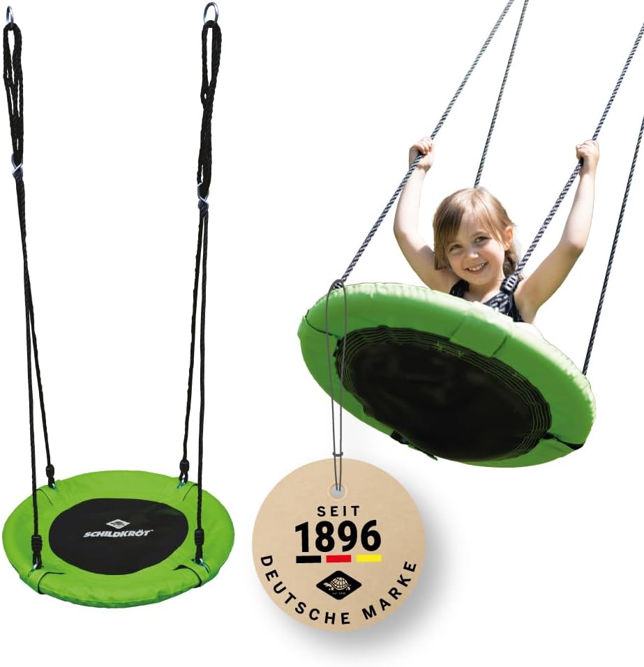 Nestschaukel 60 Cm – 1 Stück – Strapazierfähiges Netzgewebe – Tragkraft: 150 Kg – Für Garten Und Terrasse – Durchmesser: 60 Cm