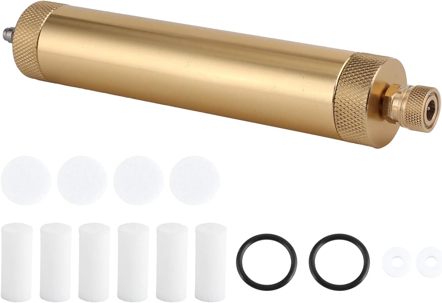 Ölabscheider – 1 Stück – Aluminiumlegierung – Doppelfiltration 30 Mpa – Hochdruck-luftkompressor – Für Werkstatt Und Tauchen