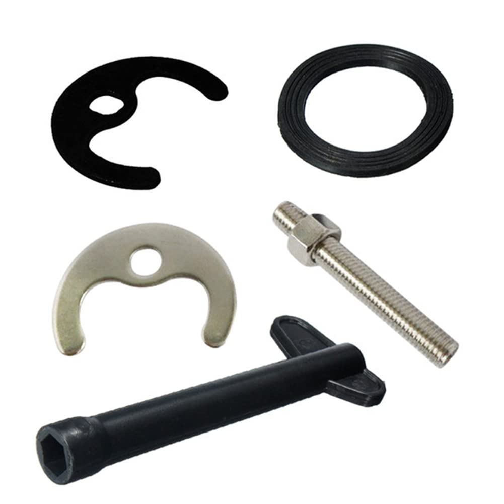 Befestigungsset Für Einteilige Armaturen – 1 Set – Stahl Und Abs – M12-schraube Und Schraubenschlüssel – Für Waschbecken Und Küche – Mehrfarbig