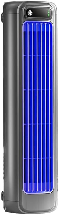 Turmventilator – 1 Stück – Kunststoff – 2-in-1-turboventilator – Für Drinnen Und Draußen – Schwarz