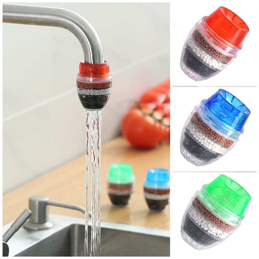 Wasserhahnfilter – 3er-pack – Aktivkohle – 5-lagig – Gegen Kalk – Für Küche Und Bad – 13–16 Mm
