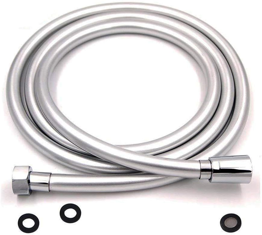 Duschschlauch – 1 Stück – Edelstahl – Ausziehbar Von 175 Bis 225 Cm – Badezimmer – Silber
