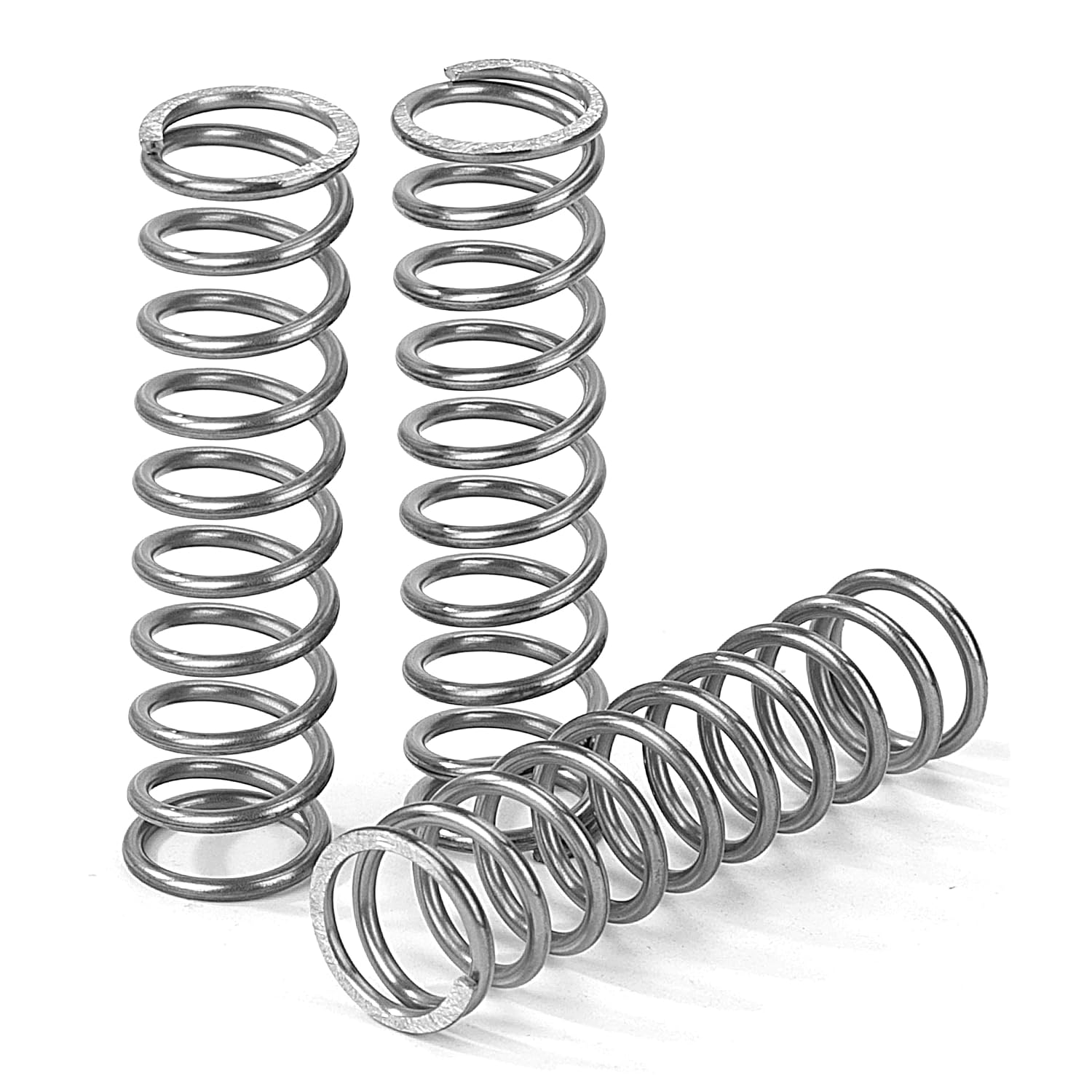 Druckfeder – 10 Stück – Edelstahl 304 – Hohe Festigkeit 5,25 Kg – Für Mechanische Anwendungen Und Heimwerker – 50 X 10 X 1,5 Mm