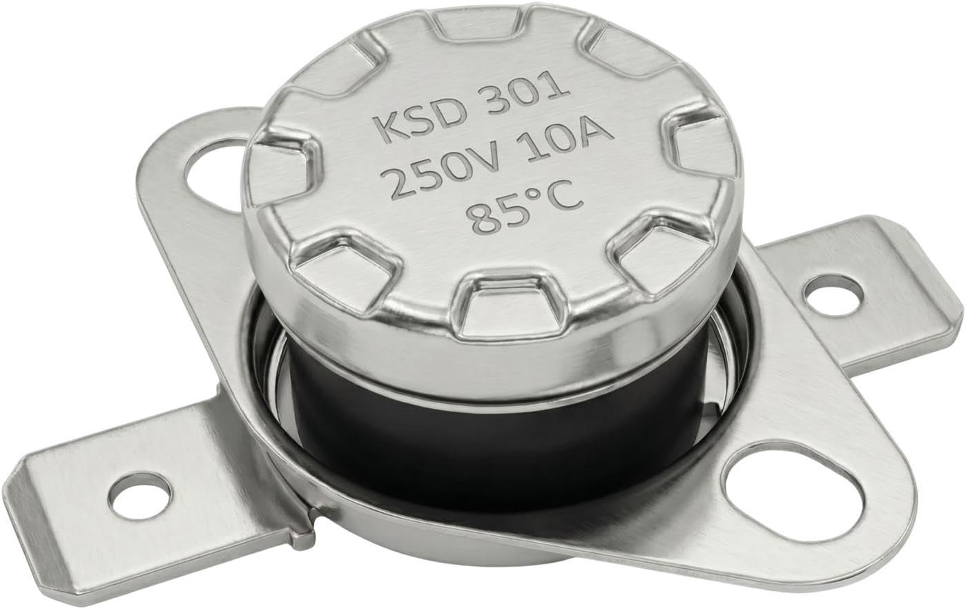 Ksd301 Thermoschalter – 5er-pack – Metall Und Kunststoff – 85 °c Nc-schutz – Haushaltsgeräte – 15 X 12 Mm