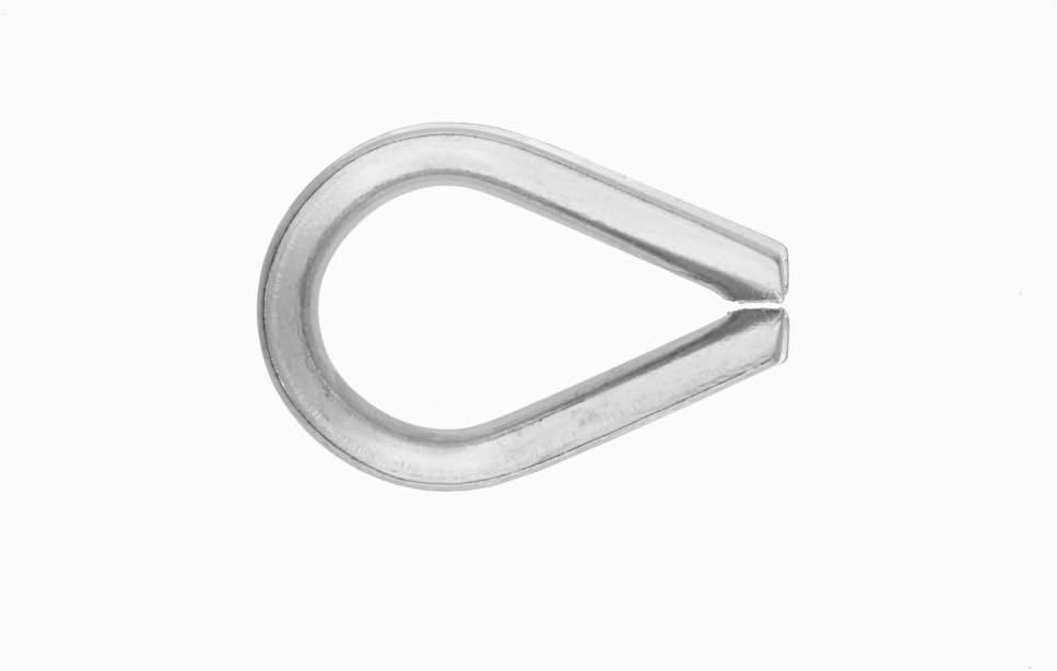 Kabelschuh-crimpverbinder Aus Edelstahl 316 – Stückpackung – Marinequalität – Kabelcrimpung – Heimwerkerbedarf & Bootsbau – 18 X 12 X 3,8 Mm