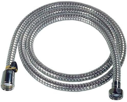 Flexibler Duschschlauch – 1 Stück – Silberner Edelstahl – Langlebig Und Flexibel – Badezimmer – 150 Cm
