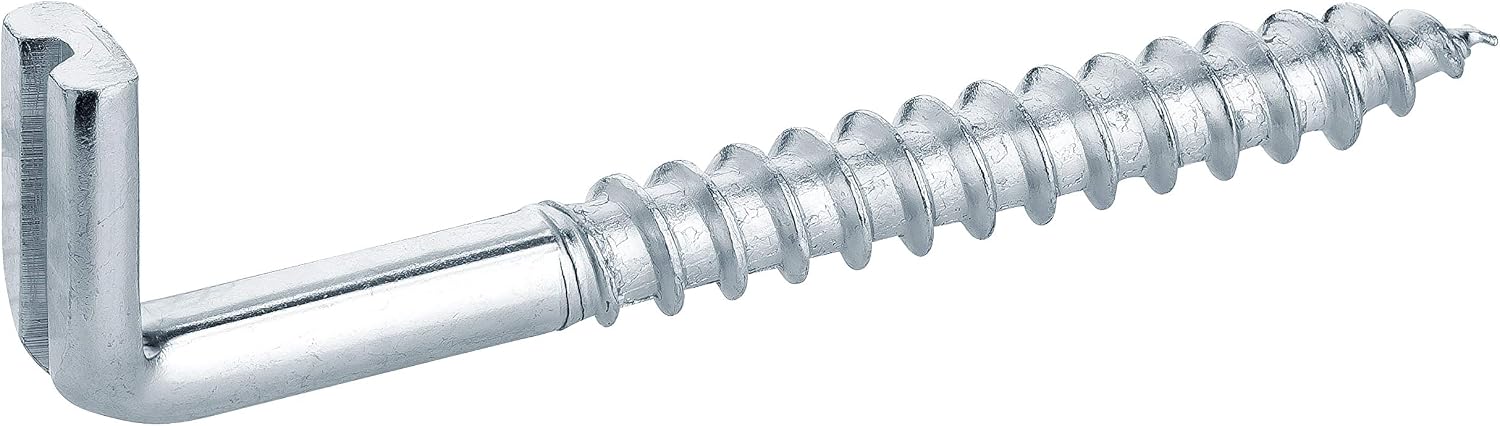 Schraubhaken – 25er-pack – Verzinkter Stahl – Robuste Wandmontage – Werkstatt, Garage, Haushalt – 5,8 X 80 Mm