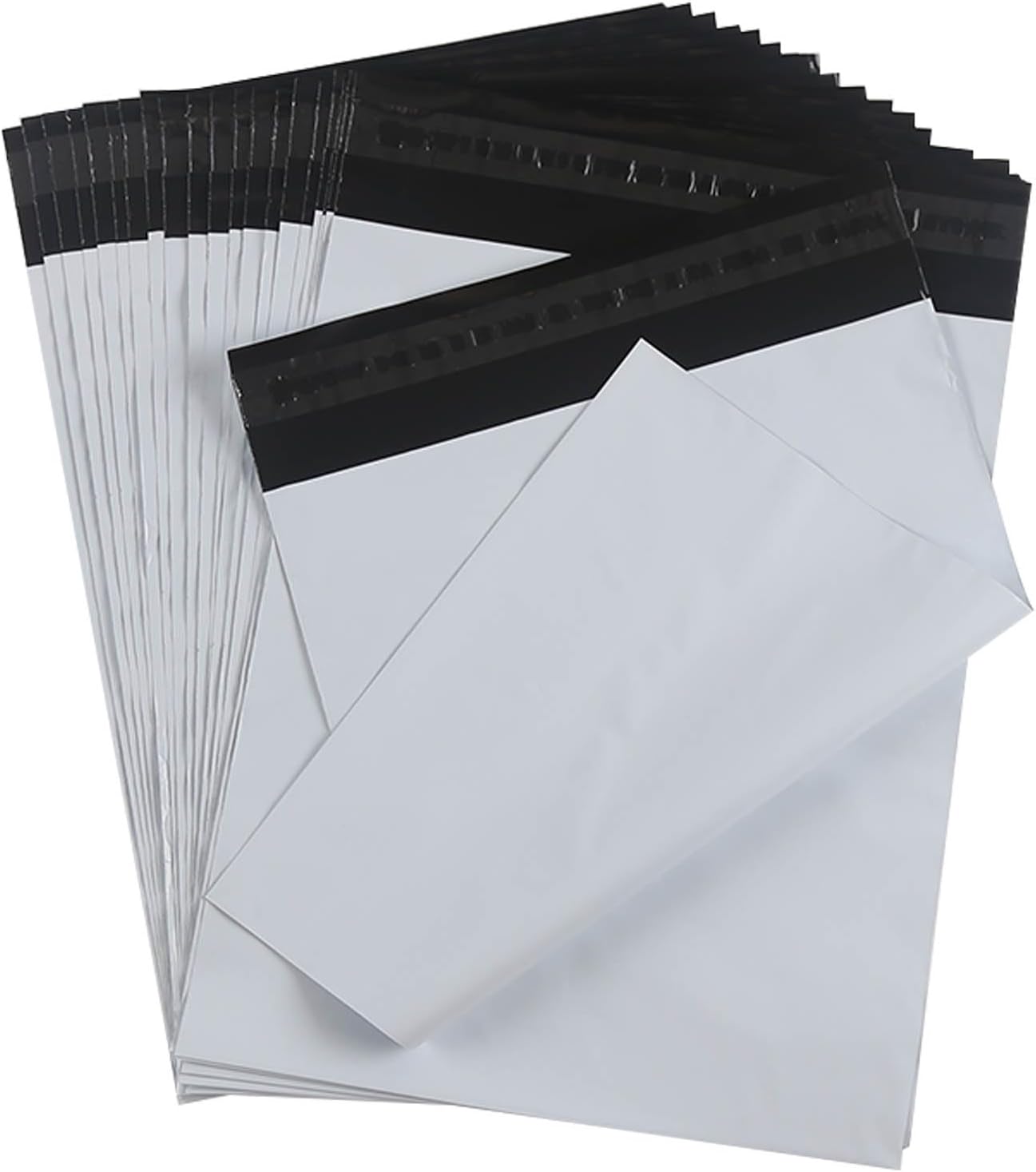 Versandtaschen Aus Kunststoff – 30 Stück – Weiß – Selbstklebend – Kleidung Und Schuhe – 40 X 60 Cm