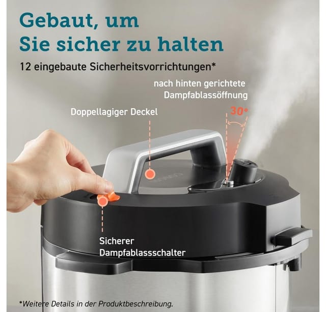 Cosori Chef Edition Kosp0024eun Multikocher Schwarz Edelstahl