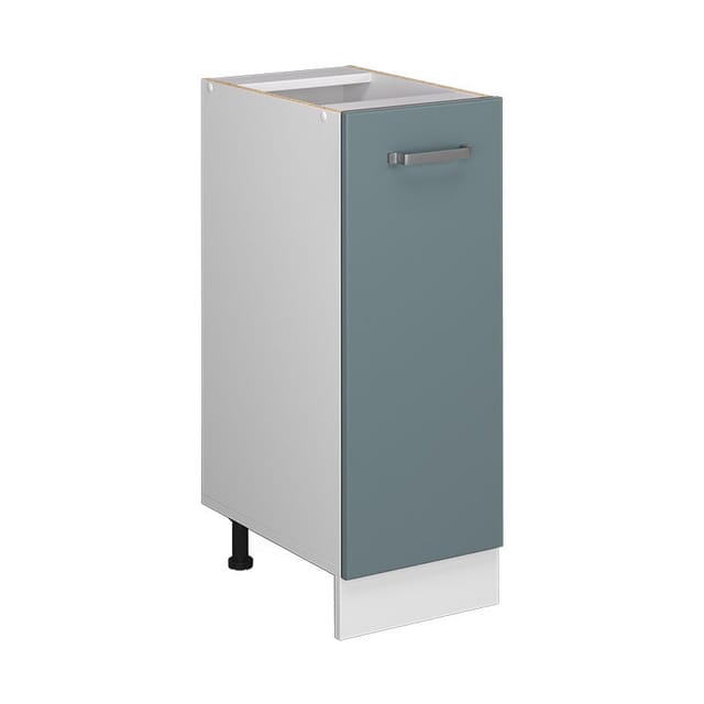 Unterschrank R-line, Blau-grau, 30 Cm Mit Tür, Ohne Arbeitsplatte Vicco
