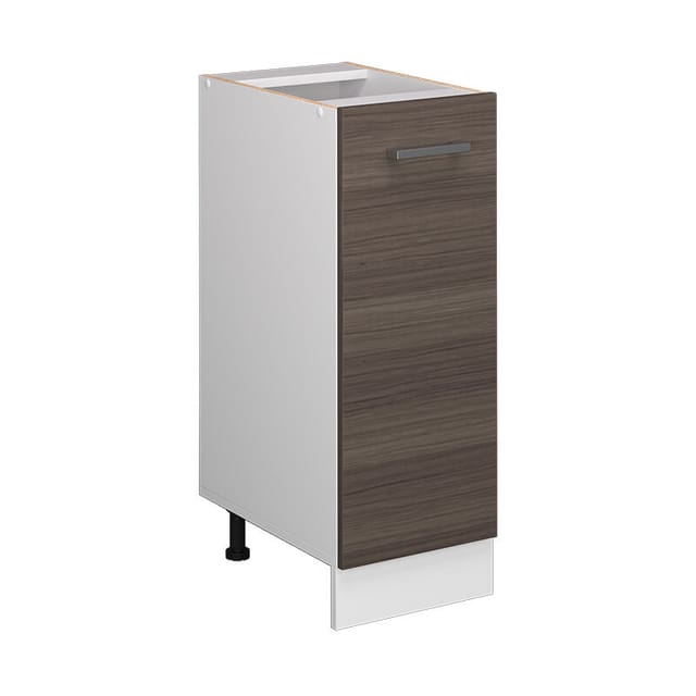 Vicco - Unterschrank R-line, Grau, 30 Cm Mit Tür, Ohne Arbeitsplatte