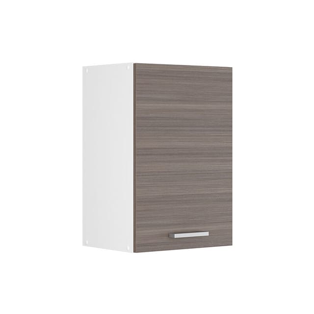 Vicco - Hängeschrank R-line, Grau, 40 Cm Mit Offenen Regalen