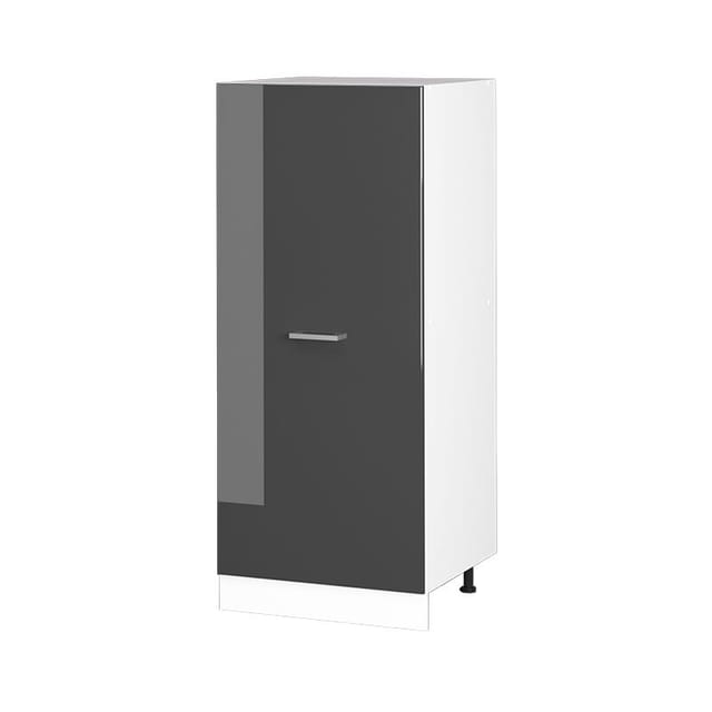 Vicco - Hochschrank R-line, Anthrazit Hochglanz, 60 Cm Mit Großer Tür