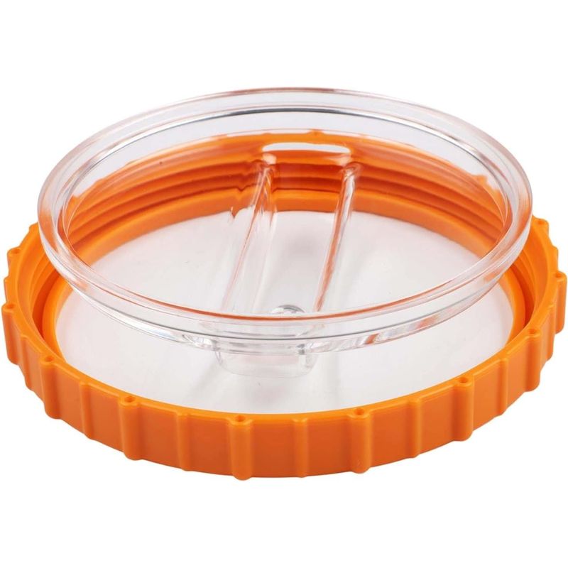 Couvercle De Pré-filtre De Pompe À Sable, Compatible Avec Les Modèles 58486 58497 58499, Écrou Abs Orange Avec Couvercle Transparent, Accessoire De Rechange Pour Piscine (1 Pièce)