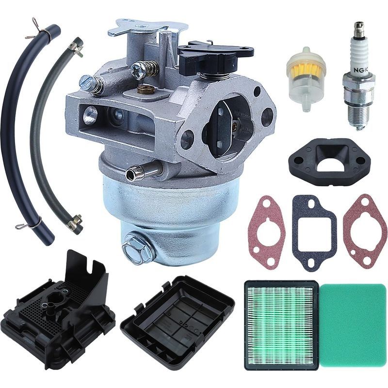 Kit Carburateur Pour Honda Gcv160 Moteur Et Tondeuse,carbu Gcv 160 Tondeuse À Gazon Avec Bougie D'Allumage,filtre À Air,joint