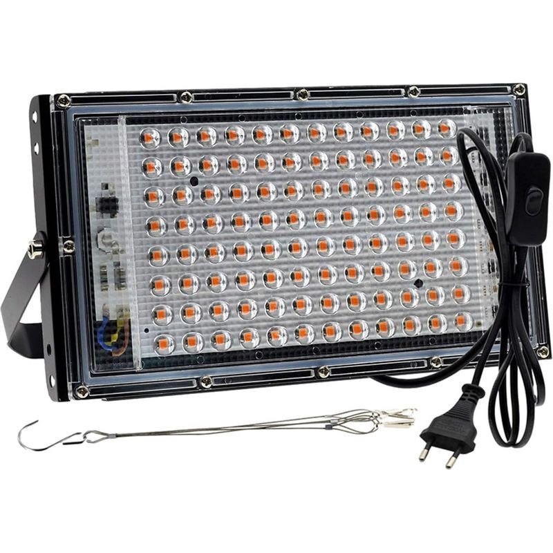 Lampe Horticole Led 100w À Spectre Complet Avec Uv Et Infrarouge