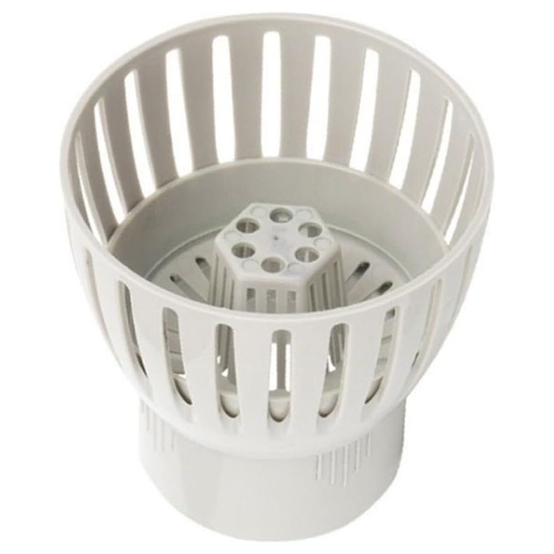 Pond Skimmer, With Water Level Adjustment, For The Collection Of Koi Pond Leaves (50 Mm)