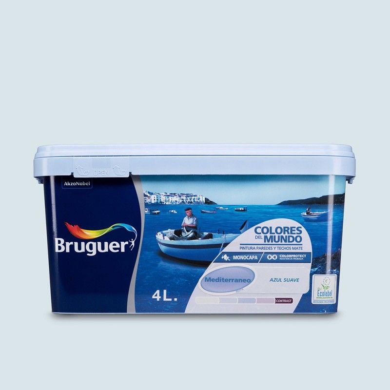 Farben Der Mediterranen Welt Weichblau 4l Bruguer