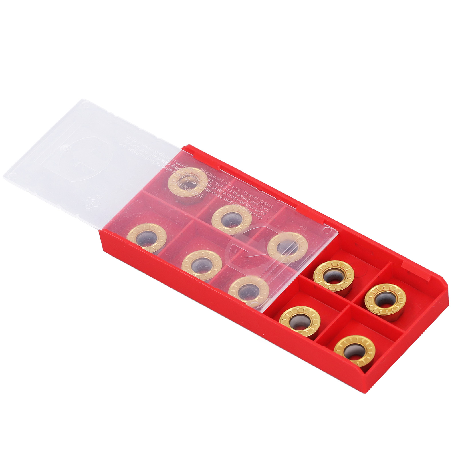 Satz Mit 10 Hartmetall-wendeschneidplatten Für Cnc-fräsmaschinen Mit Wendeschneidplatten, Metallbearbeitung Rpmt1204