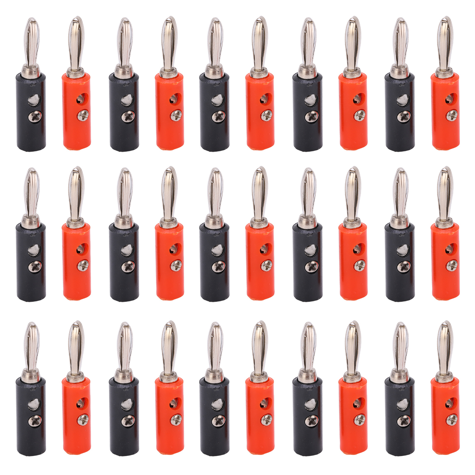 Jt-002 4-mm-bananenstecker, Vernickeltes Messing, Zubehör Für Elektronische Geräte Im Bildungsbereich
