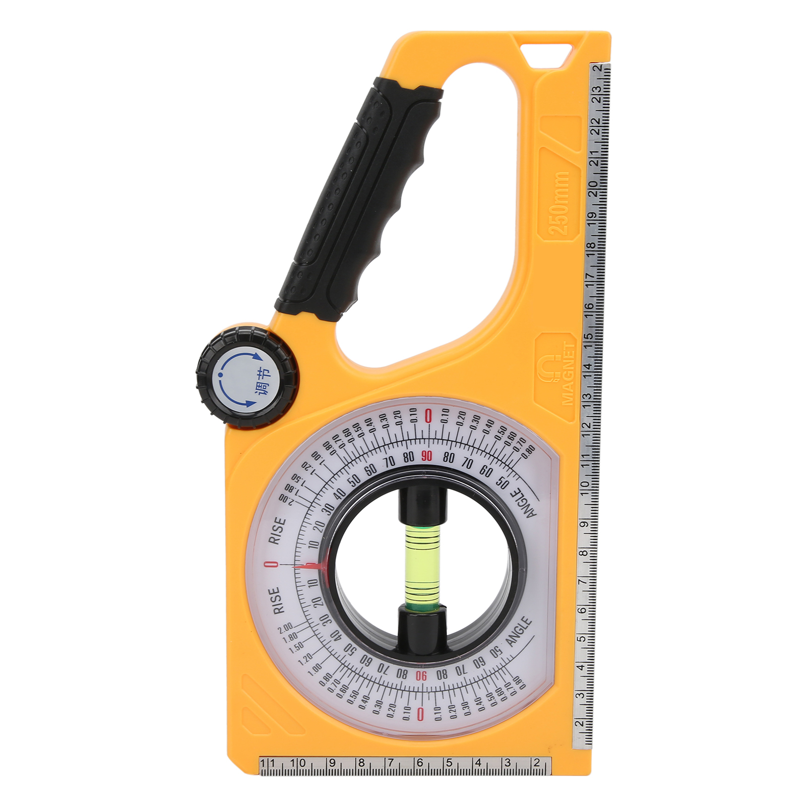 Rsl-250 Multifunktionaler Winkelmesser Aus Abs-kunststoff Für Die Messung Von Außenneigungen