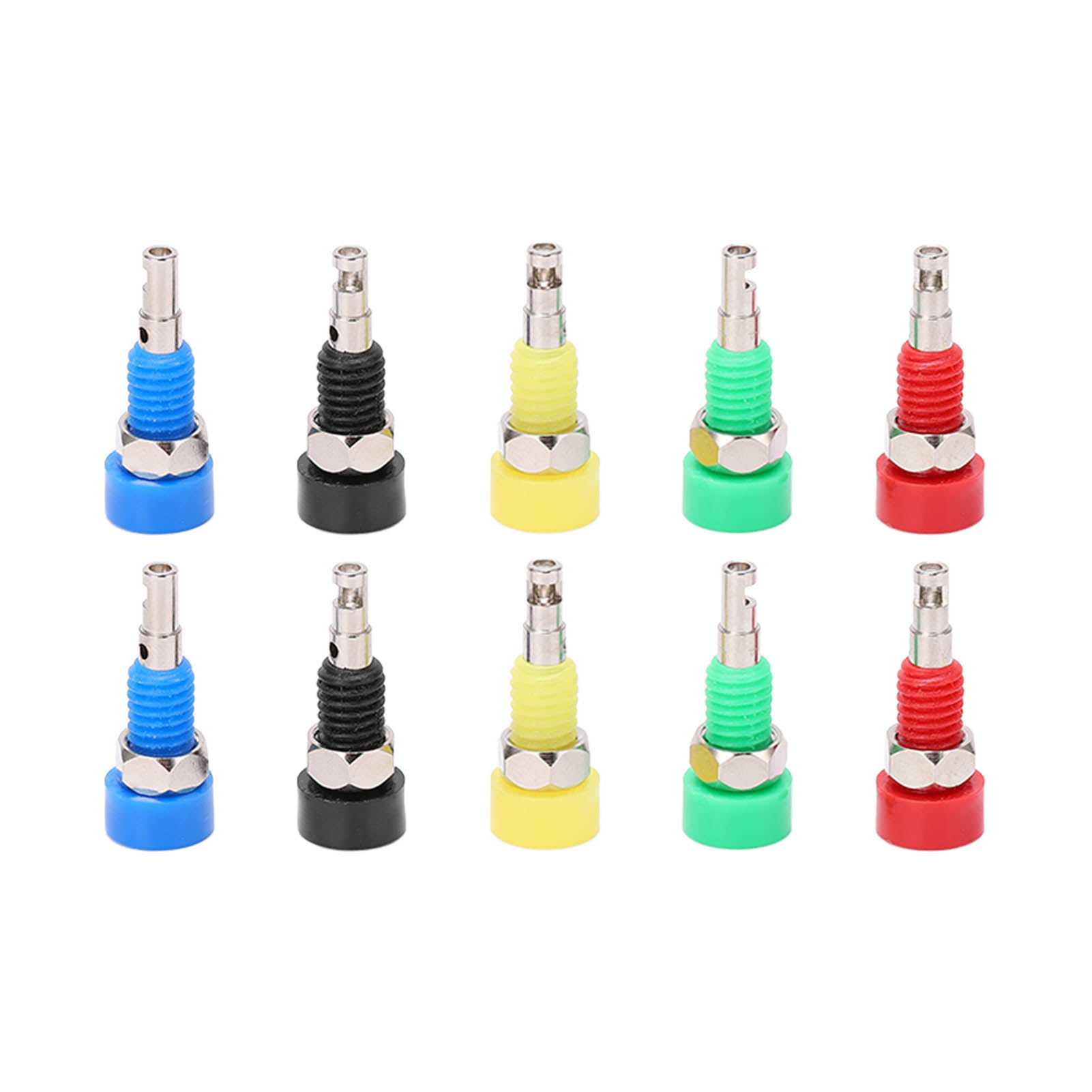 10 Stück 2 Mm Bananenstecker (weiblich) Für Die Unterputzmontage Für Elektronische Geräte