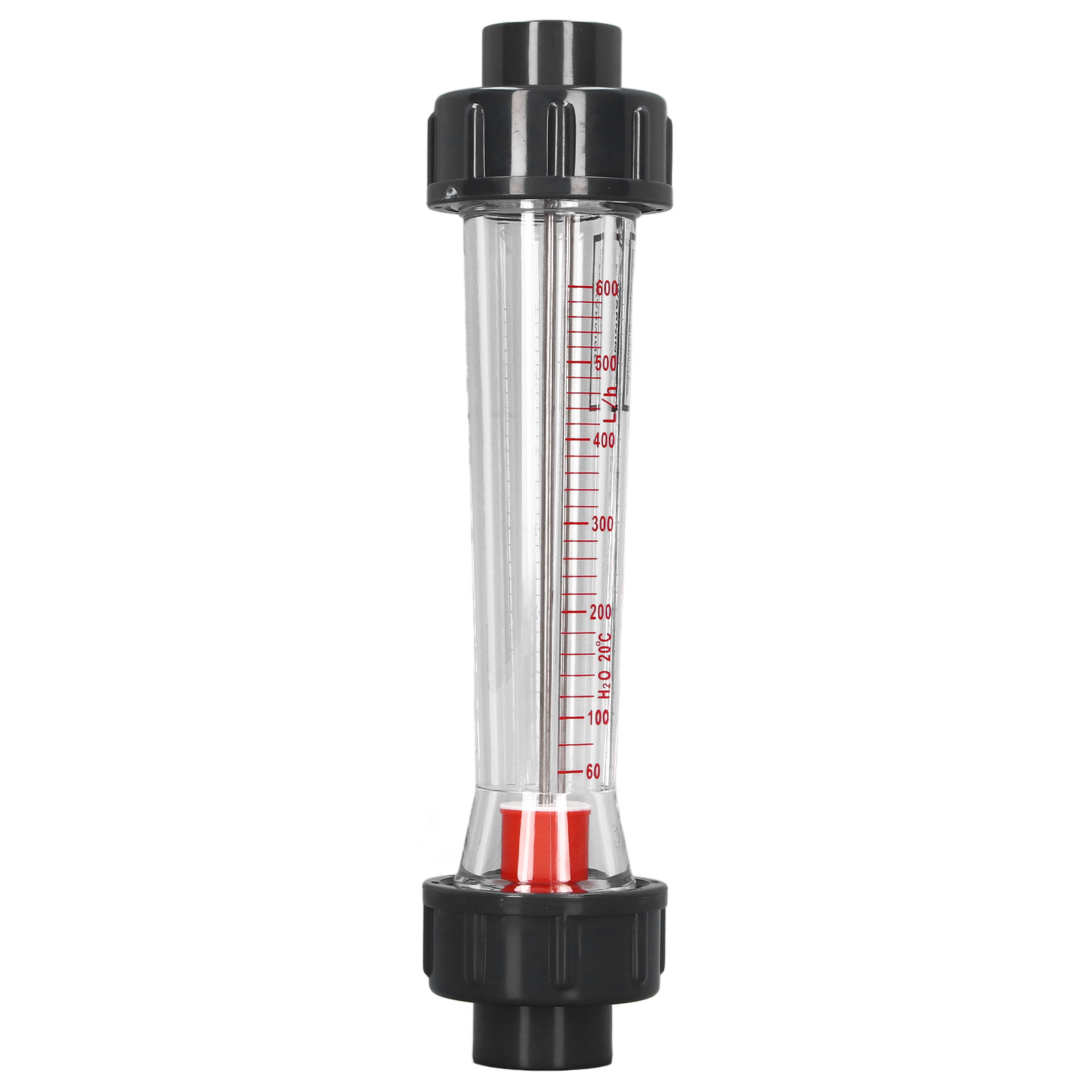 Flüssigkeitsdurchflussmesser Lzs-20d Aus Säure- Und Basenbeständigem Abs, 60–600 L/h, 4 % Genauigkeit, Kunststoffschlauch