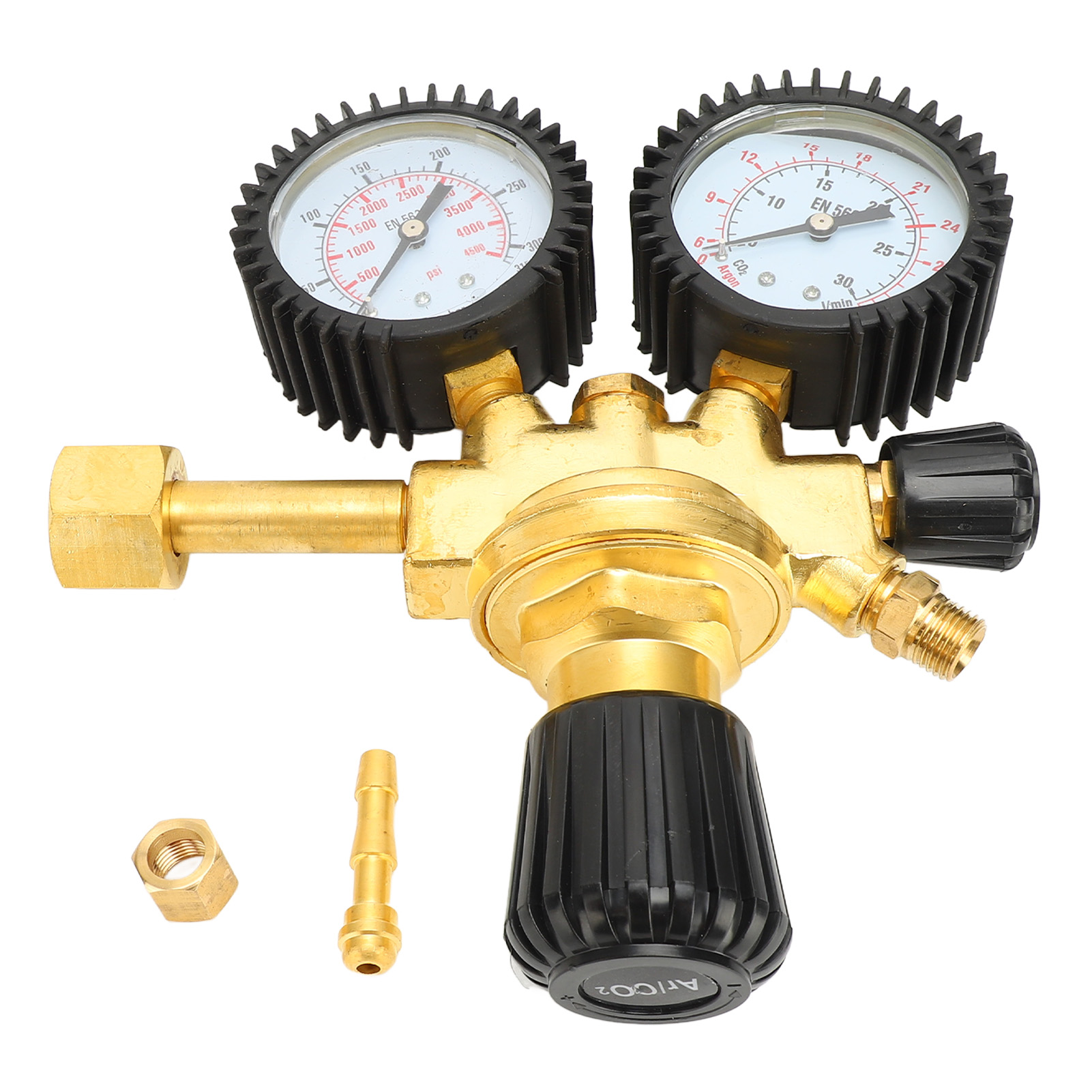 Sauerstoffregler Mit Manometer Und Regelventil Aus Reinem Kupfer Für Industrielle Gasversorgungssysteme 0-25 Mpa