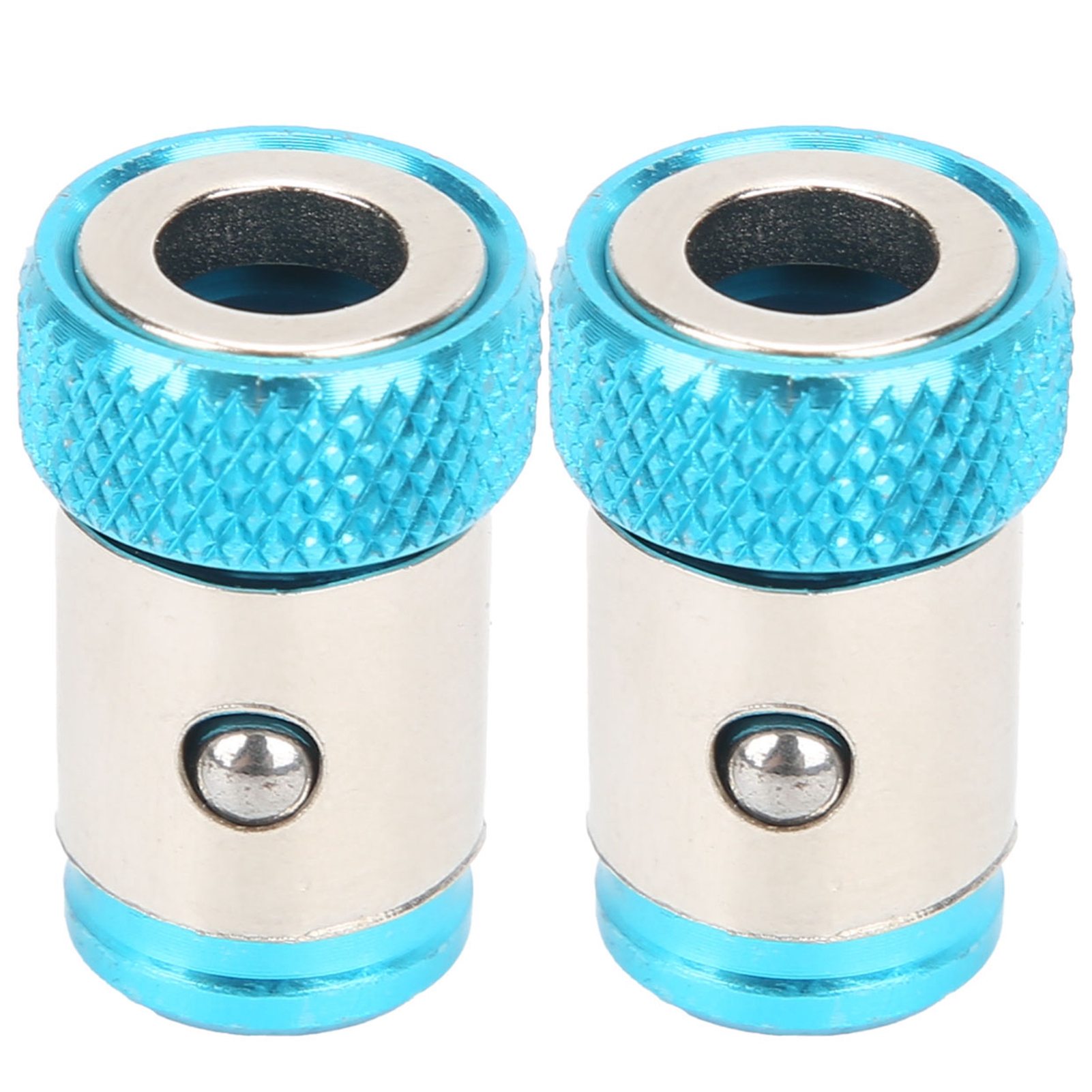 Stück Universelle Metrische 1/4-zoll-magnetring-schraubendreherzubehörteile Aus Legiertem Stahl, Seeblau