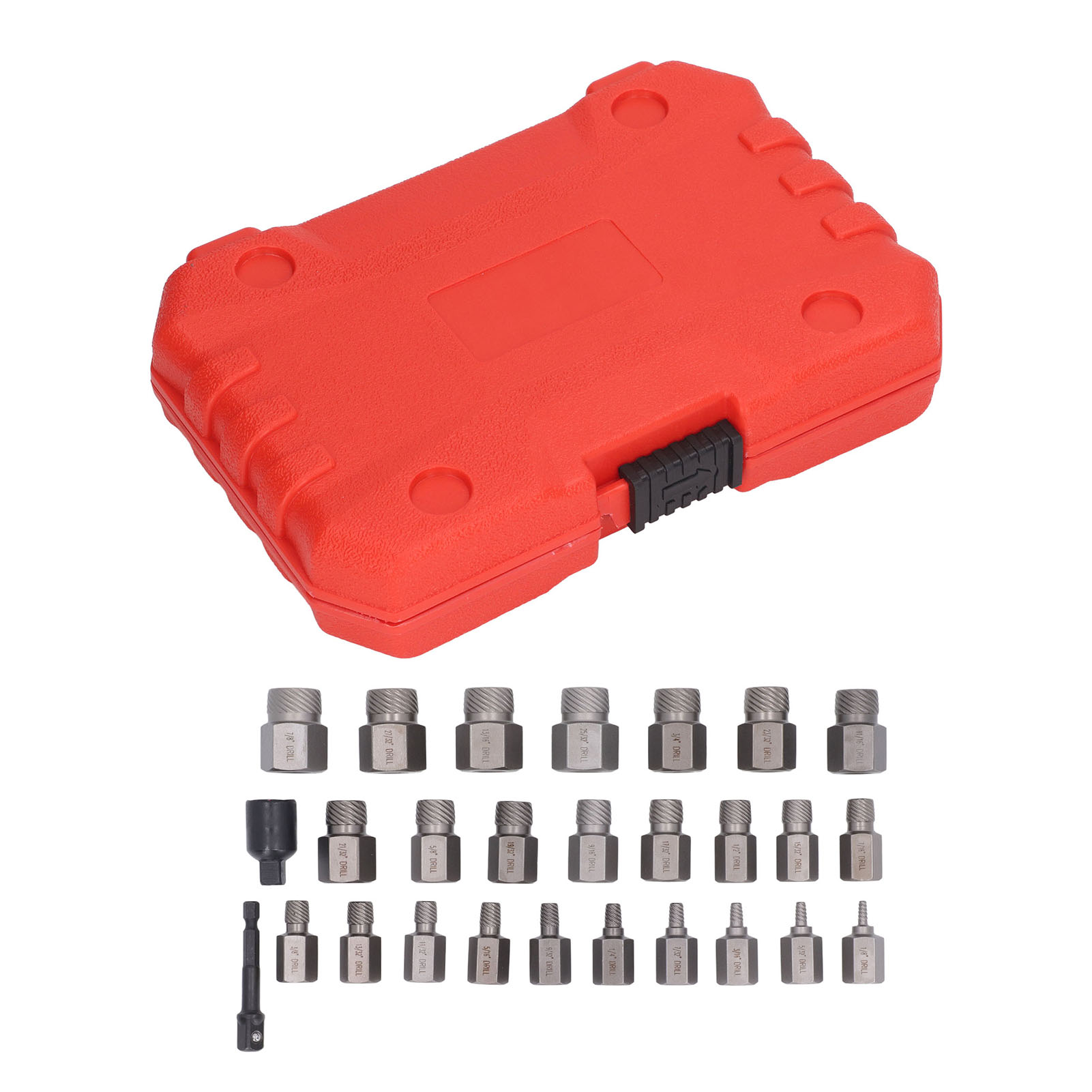 Set Mit 27 Abgebrochenen Schraubenausdrehern Mit Sechskantkopf Aus Chrom-molybdän-stahl Für Reparatur- Und Wartungsarbeiten