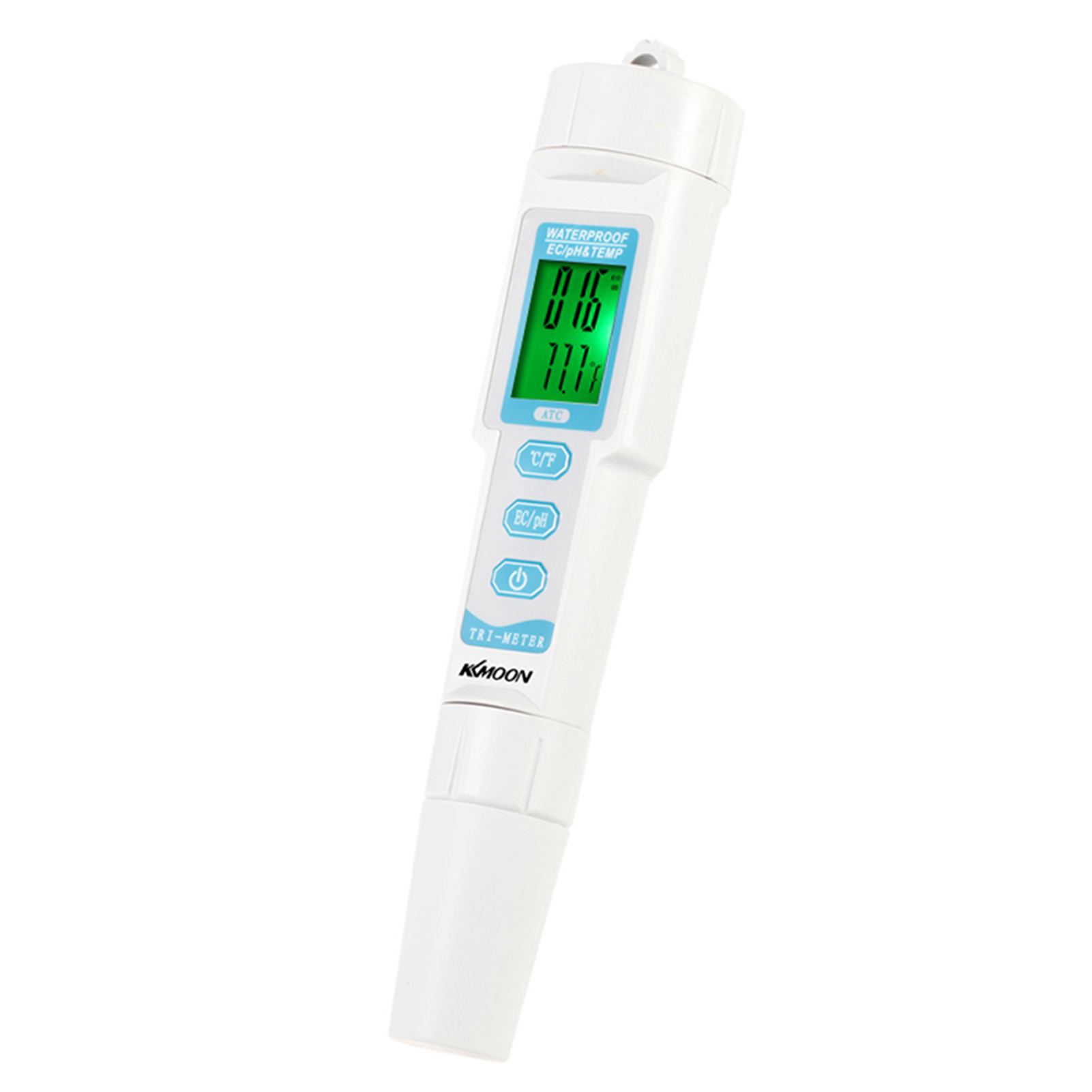 Kkmoon Neuer Professioneller 3-in-1 Tragbarer Wasserqualitätstester Im Stiftformat: Ph-, Ec- Und Temperatursonden-wasseranalysator