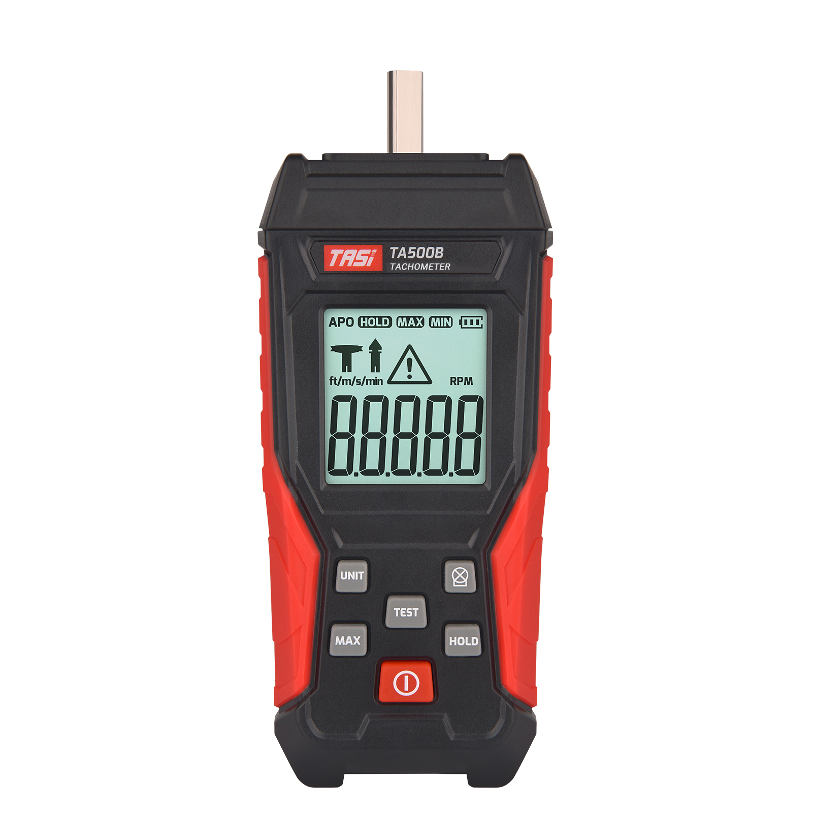 Tasi Mini Digitaler Kontakt-drehzahlmesser Mit Hand-lcd-bildschirm Für Motoren, Räder, Drehmaschinen Und Automobilindustrie