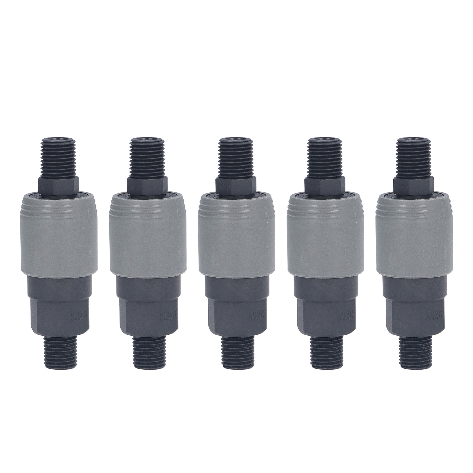 Sätze Selbstverriegelnder Pvc-schnellkupplungen Für Typ-c-schläuche Für Mechanische Und Elektronische Anwendungen (sm+pm-20)