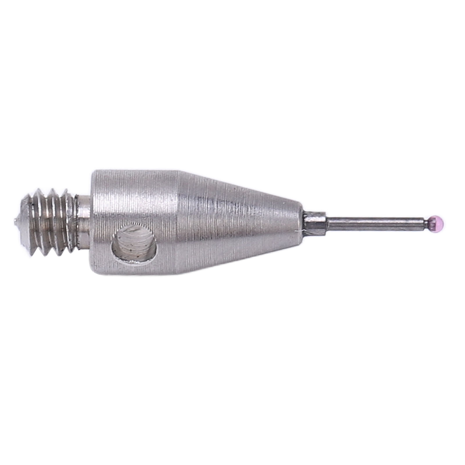 Berührungsempfindlicher Cmm-taster Mit Roter Kugelspitze, 10 Mm Langem Hartmetallschaft, M2-gewinde, Für 3d-messmaschinen
