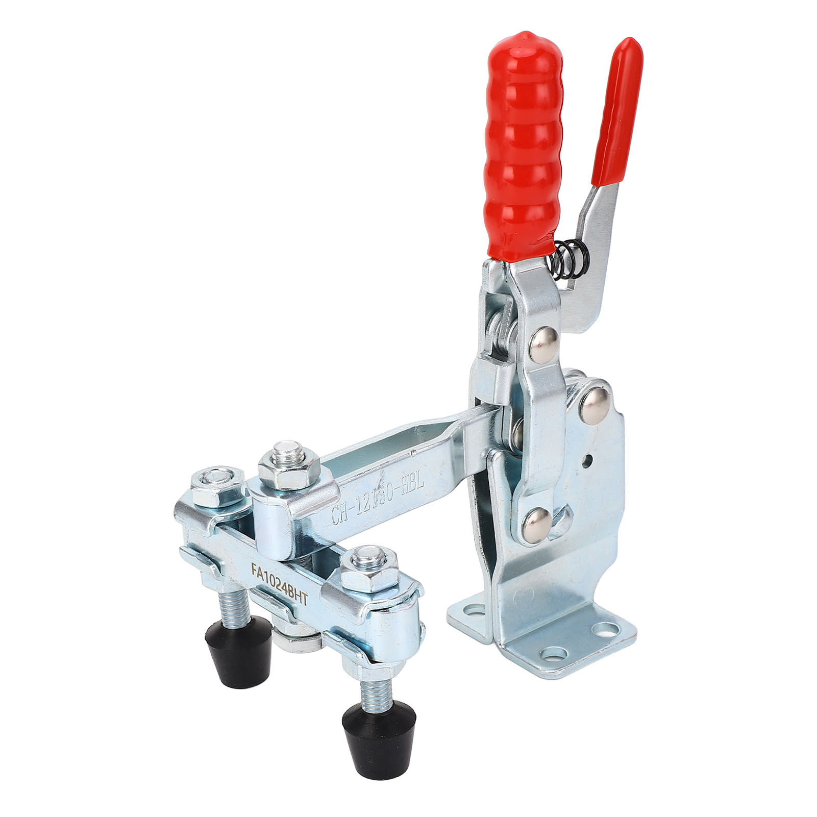 Vertikaler Schnellspann-kniehebelschraubstock Mit Doppelkopf Und Doppelgriff, 227 Kg Spannkraft, Für Vibrationsmaschinen