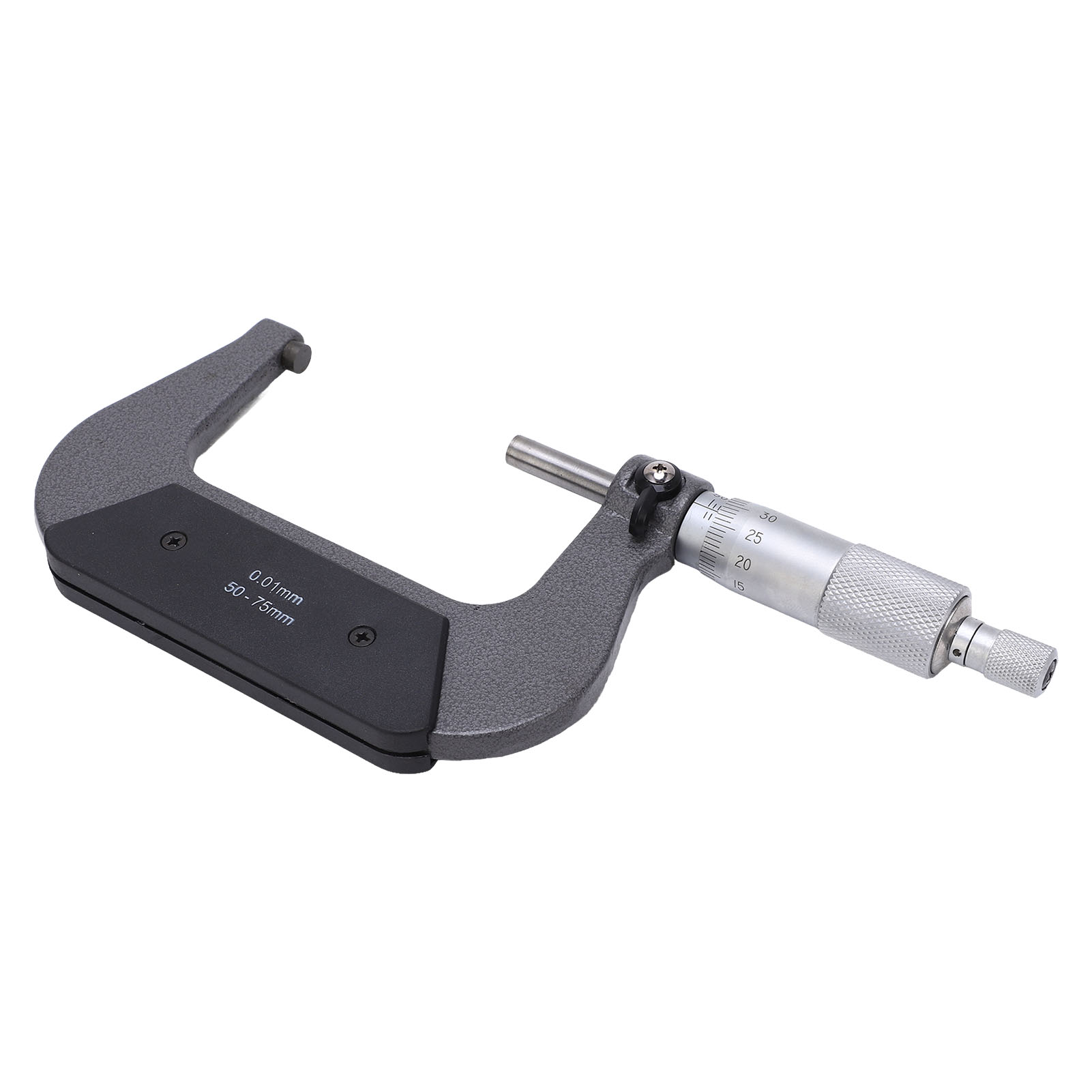 Mikrometer Mit Stabiler Legierungsoberfläche, Präzise Messung, Tragbarer Messschieber, Dickenmessgerät 50-75/0,01 Mm