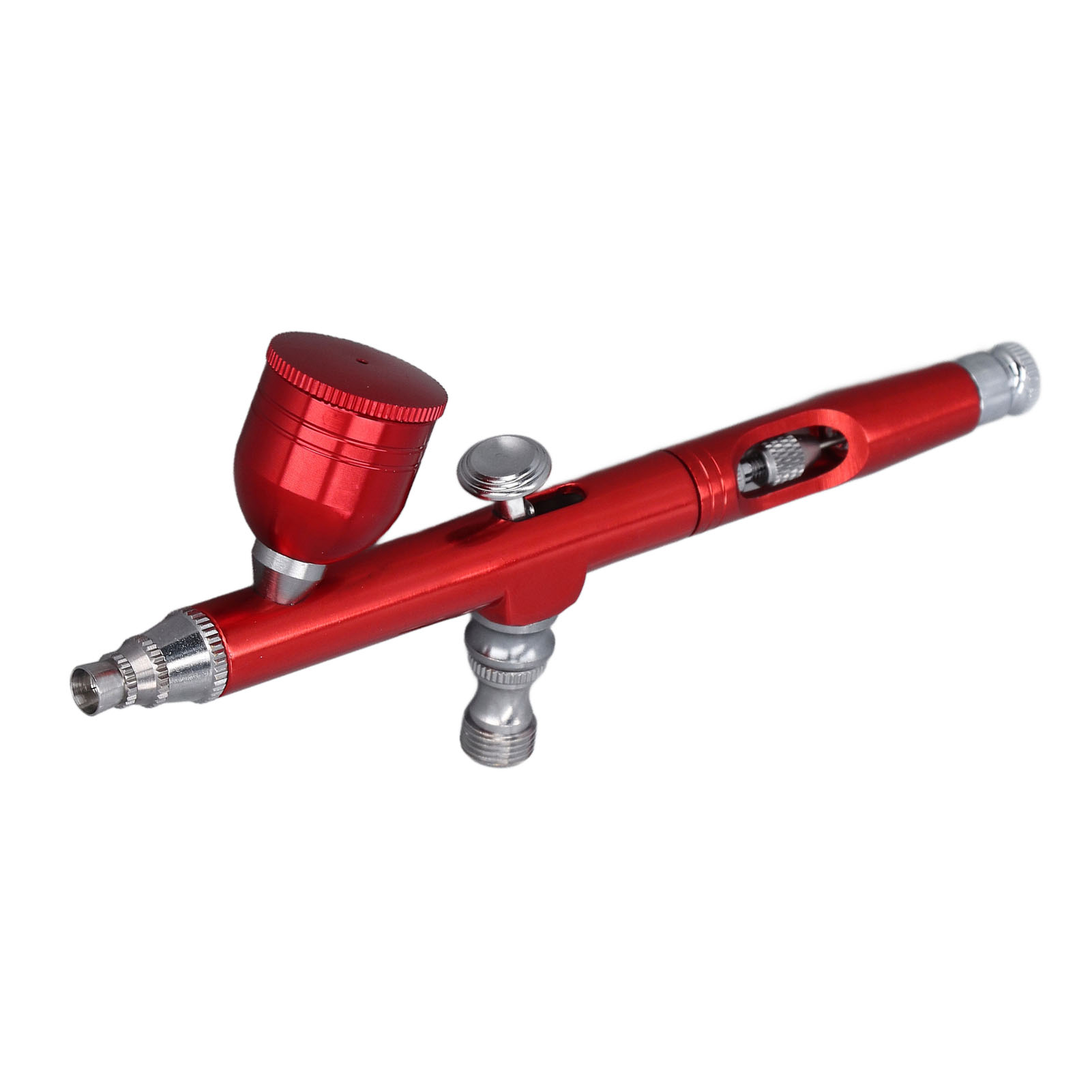 Airbrush-pistole Mit 0,3-mm-düse Und 6-cm³-farbreservoir Für Gleichmäßiges Sprühen, Modellbau Und Möbelreparatur.