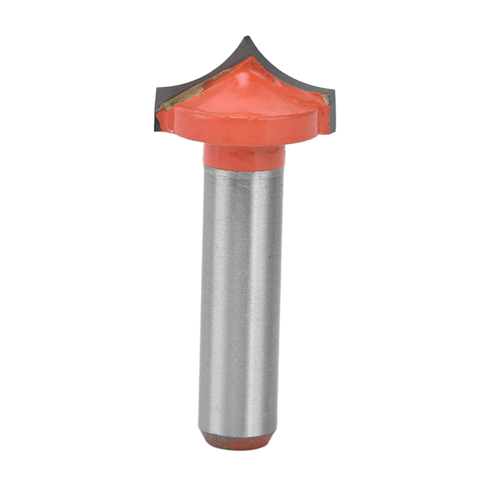 Cnc-fräser, Hartmetallklinge, 45-gauge-stahlkörper, Ptfe-beschichtung, 8 Mm/0,3 Zoll Rundschaft, 18 Mm Schnitttiefe