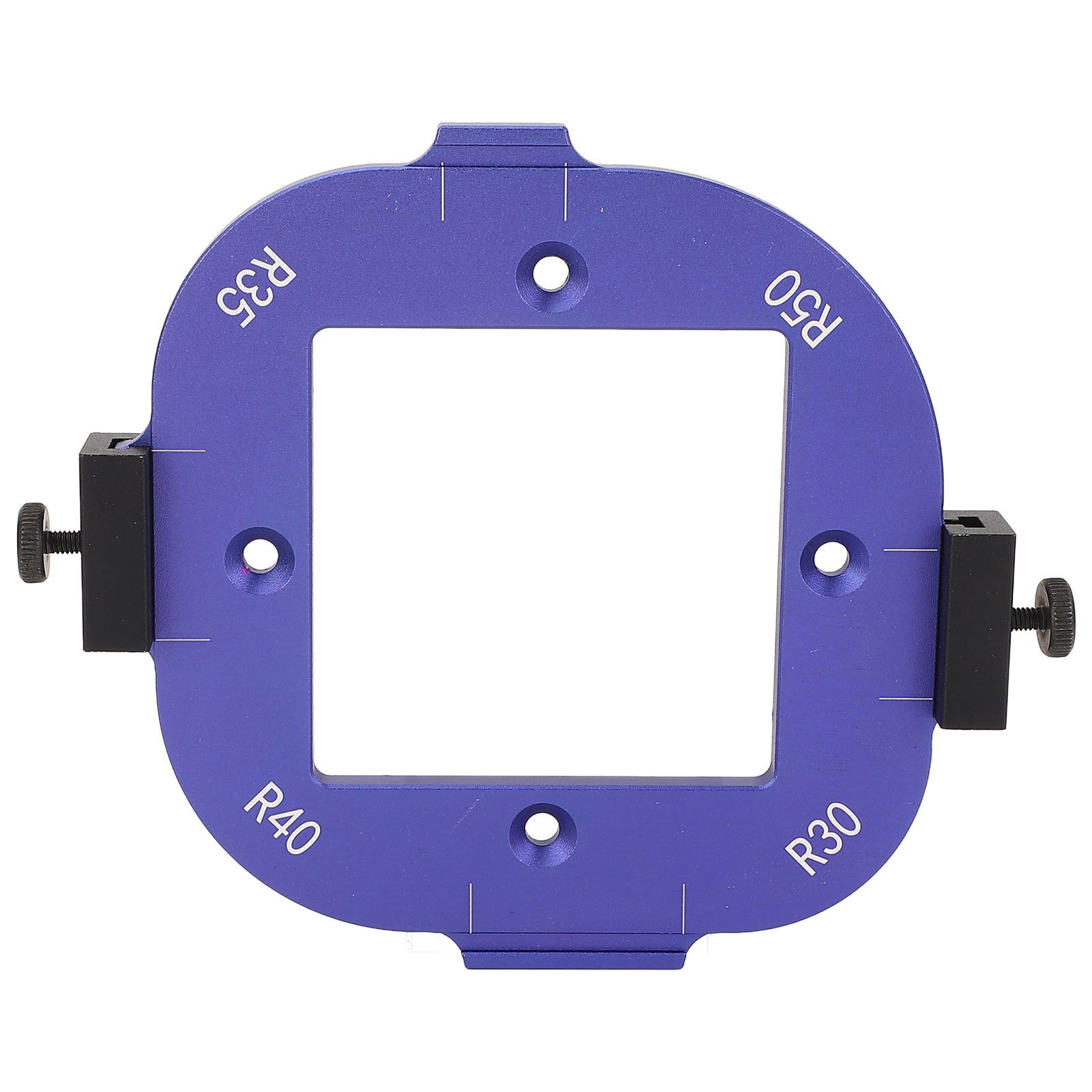 Eckradius-vorrichtung Für Holzdrehmaschinen R30, R35, R40 Und R50, Abrundungsecken-set, Blauer Aluminium-fräser