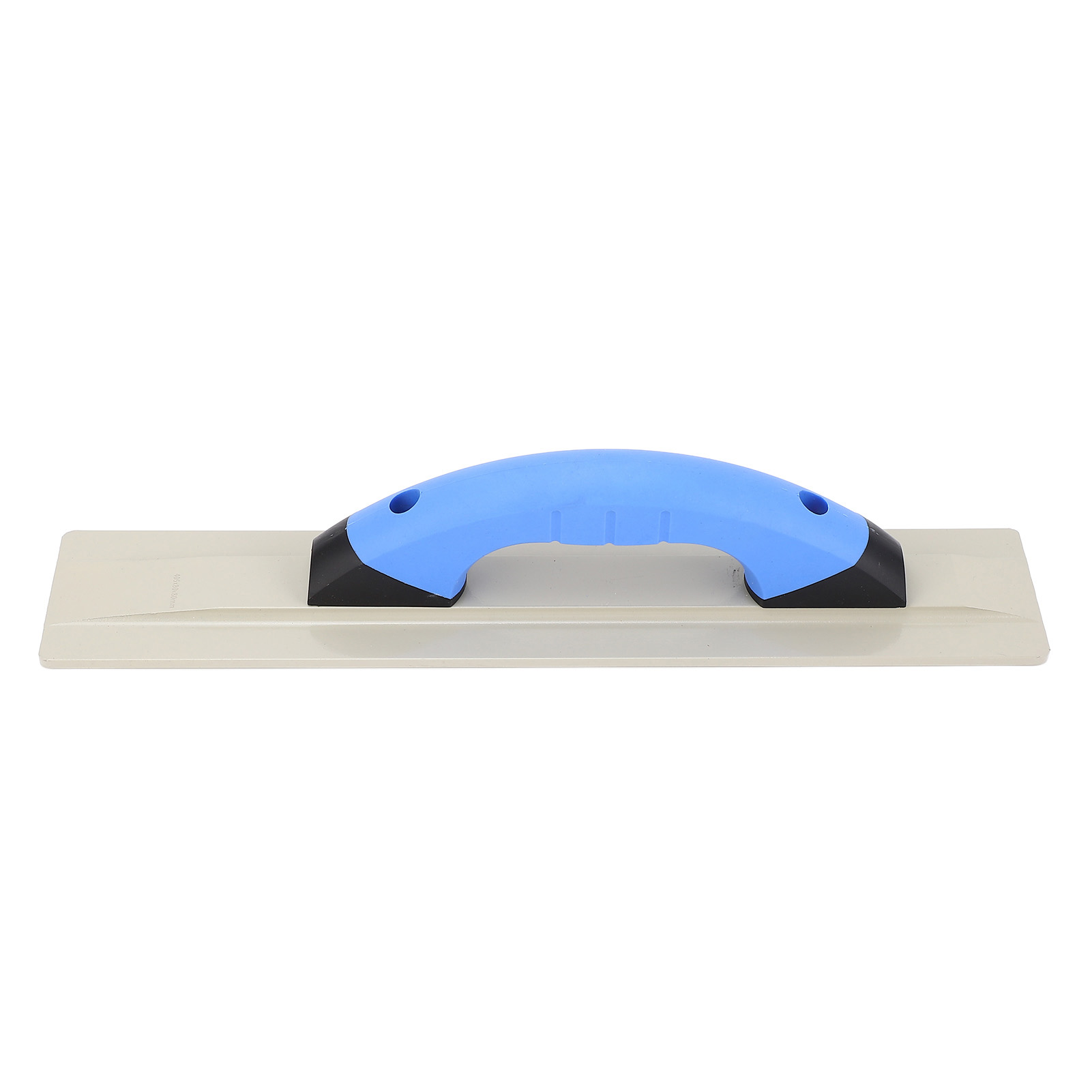 Glättkelle 405x80mm Mit Ergonomischem Gummigriff, Flachglättkelle, Verputzwerkzeug Für Baustellen