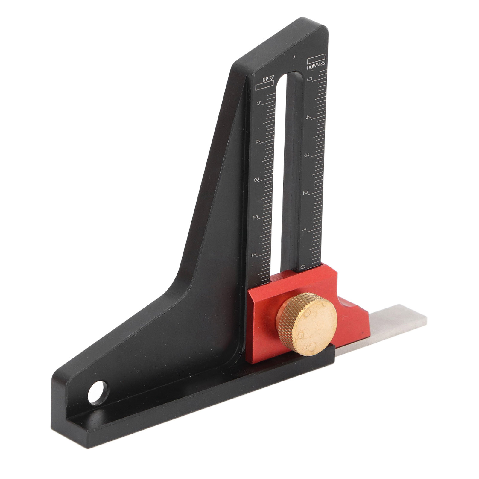 Höhenmesser Aus Aluminiumlegierung Für Holzbearbeitung, Sägeneinstellung Und Tiefenmessung