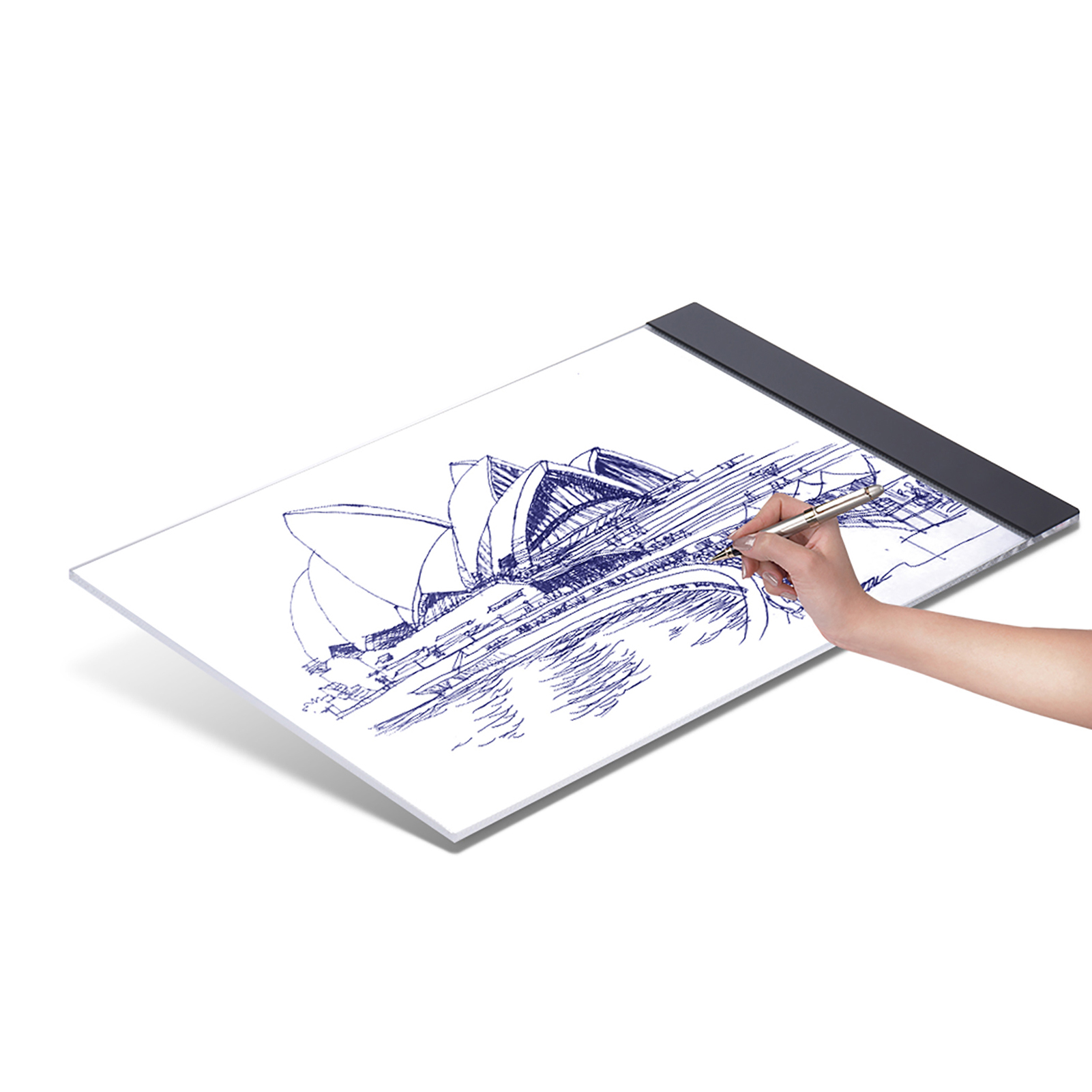 Tragbares A4-led-leuchtpad Zum Abpausen, Zeichnen Und Kopieren, Mit Usb-kabel Für Künstler, Animation, Skizzieren, Architektur, Kalligrafie, Schablonen Und Diamantmalerei