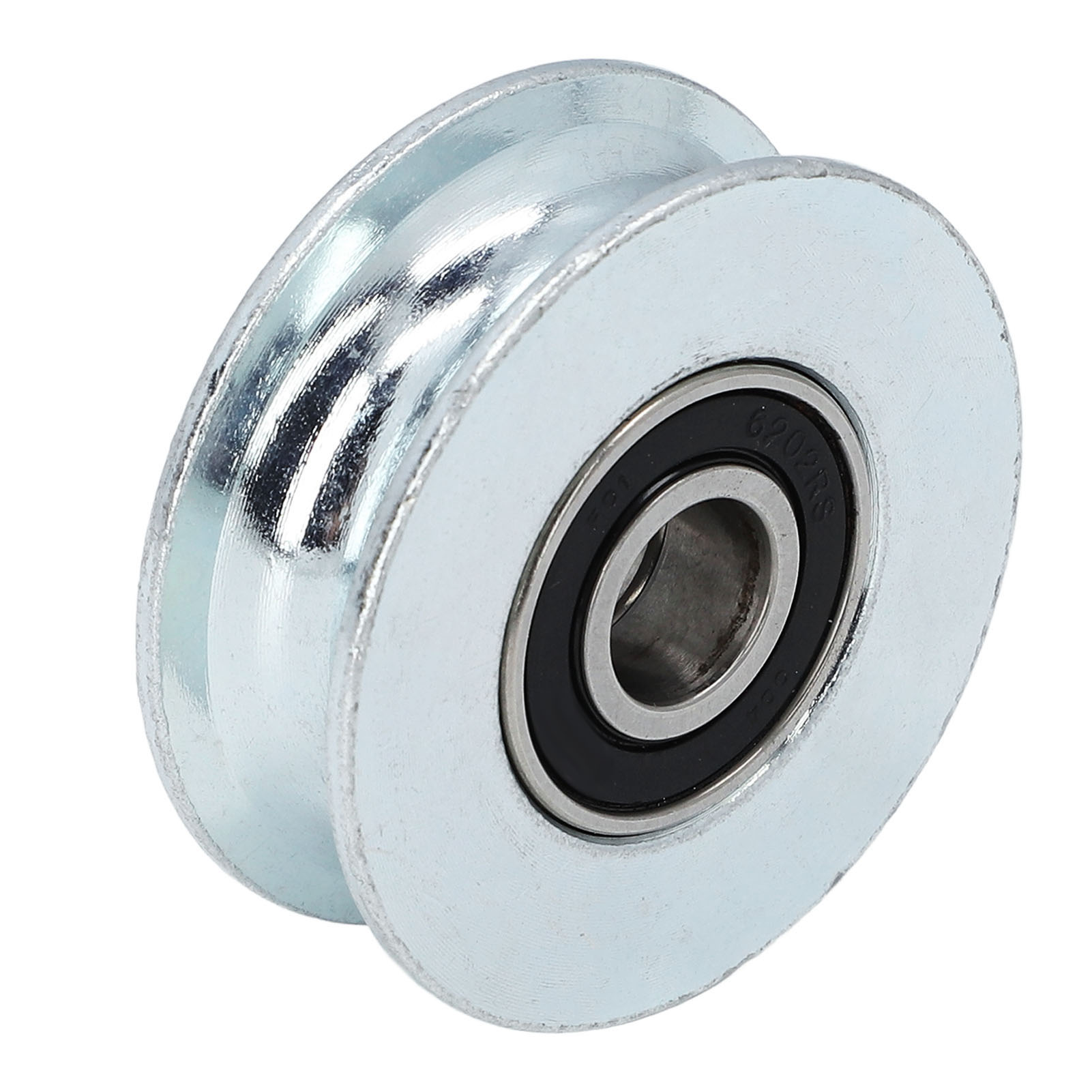 U-förmige Lagerrolle Aus Legiertem Stahl, Führungsrolle Für Schiebetore, 64 Mm Außendurchmesser, 15 Mm Mittenbohrung