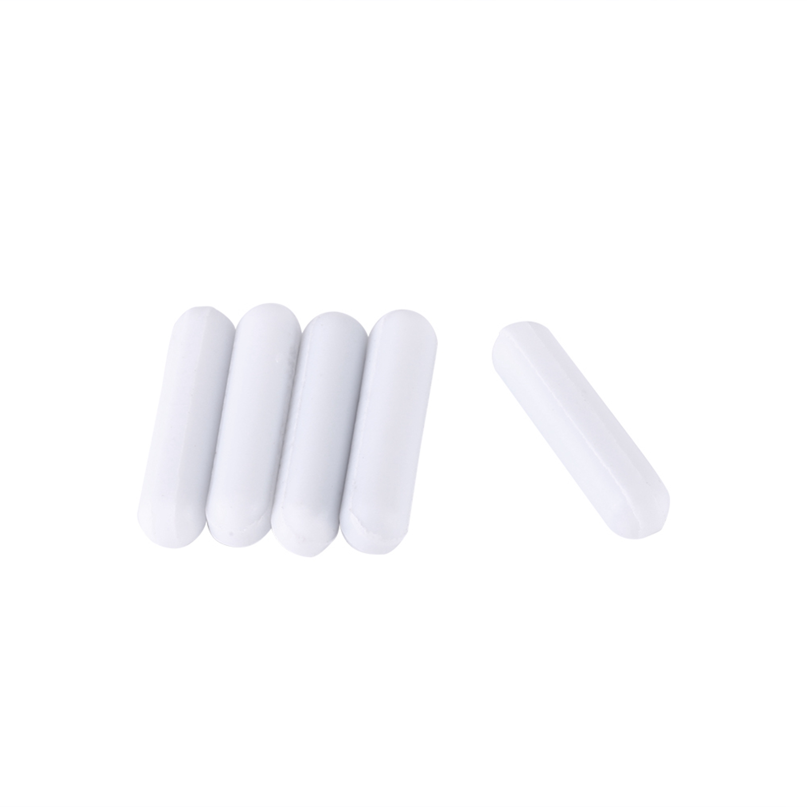 Stück Weiße Ptfe-magnetrührstäbe Typ C Für Labore, Ptfe-rührstangen, Magnetrührkreisel Für Labormischer