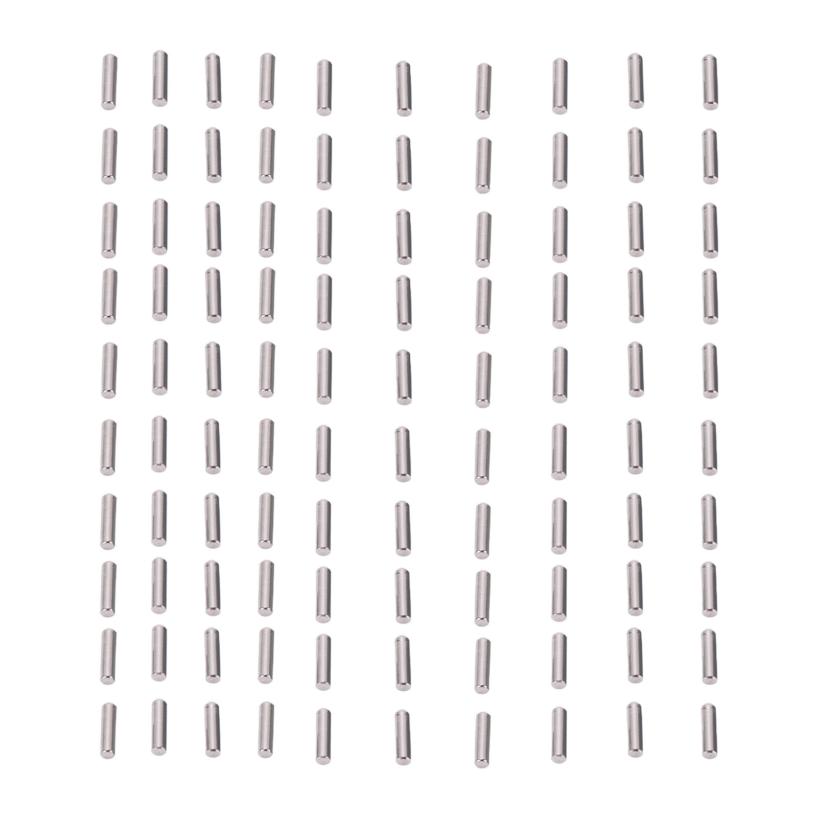 100 Stück 2,5 X 10 Mm Hochfeste, Rostfreie Zylindrische Edelstahl-dübel, Positionierstifte Für Mechanische Und Fertigungsanwendungen