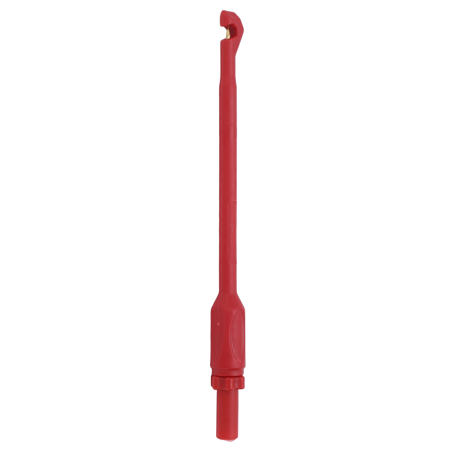 J.30036 Bohrerprüfspitze Für Multimeter Mit 4-mm-stecker, Prüfhaken Für Autoreparaturen, Rote Prüfnadel