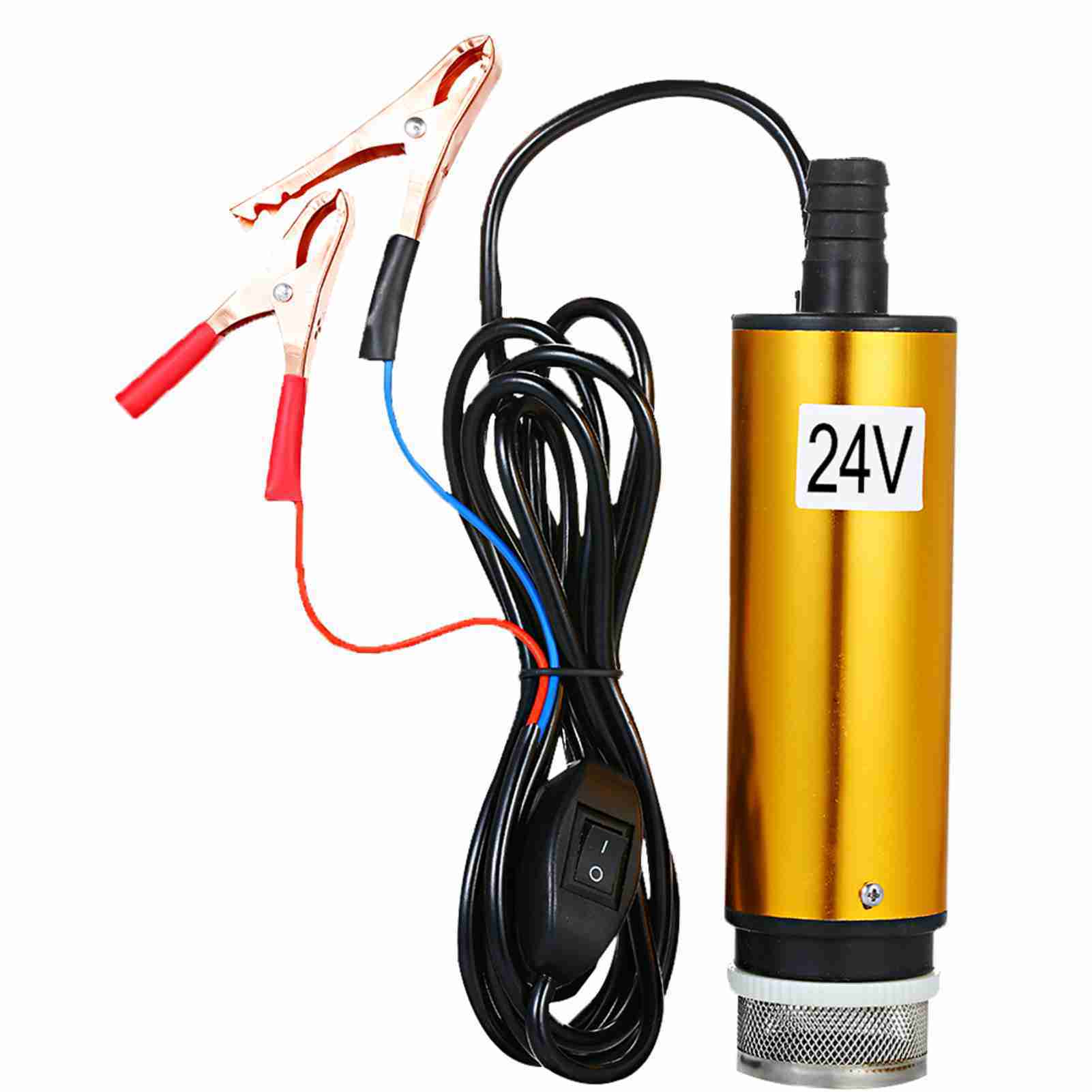 24-v-gleichstrom-tauchpumpe Zum Fördern Von Diesel, Wasser, Öl Und Kraftstoff, 51 Mm, Mit Filtersieb Zum Betanken