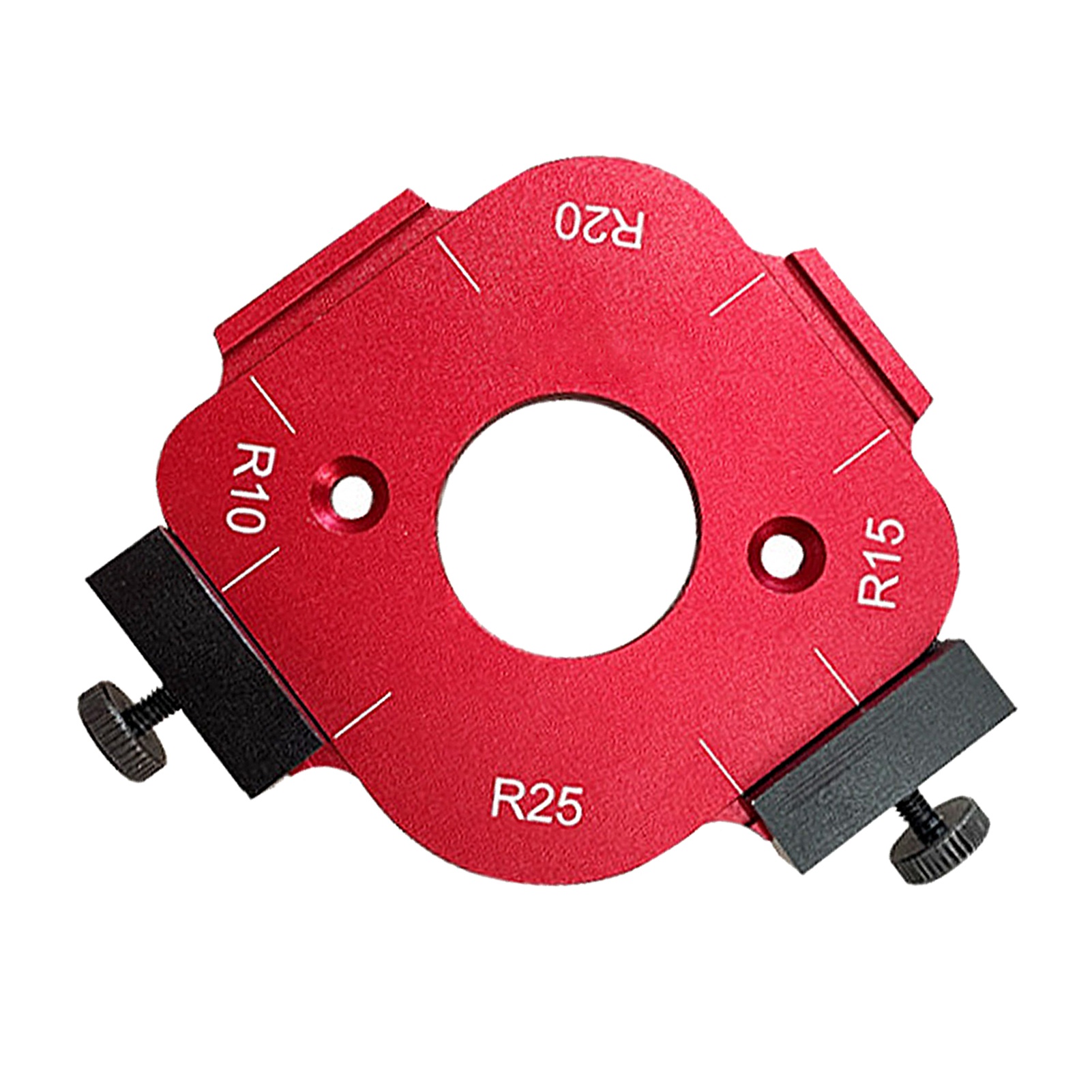 4-in-1 R10 R15 R20 R25 Multifunktions-präzisions-winkelmessschablone Aus Aluminiumlegierung